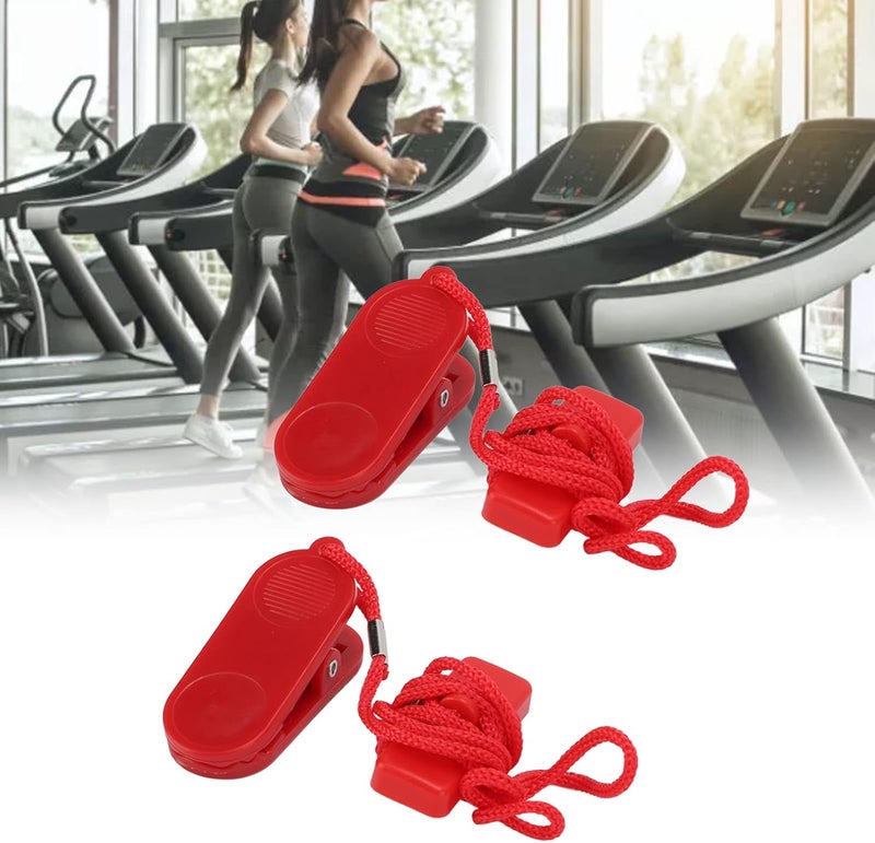 Raguso 2pcs Treadmill Magnet Key Automatic Treadmill Magnet Security Lock Easy Use Universal Universal Magnet Safety Key for Exercise Machine(14 * 35mm Models) - Image 2